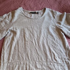 Rafaella Light Tan Textured Top